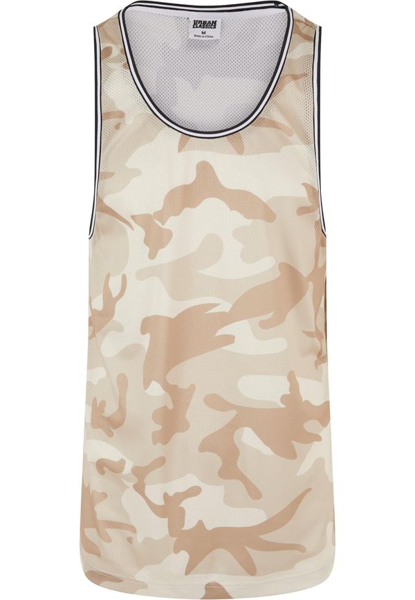 Urban Classics Urban Classics Majica 'Camo'  boja devine dlake (camel) / pijesak / tamno bež