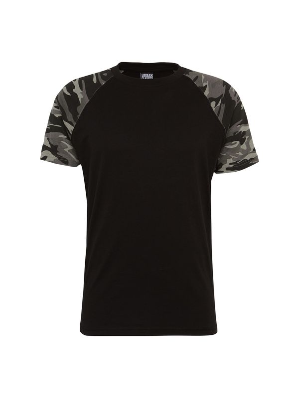Urban Classics Urban Classics Majica  crna / bijela