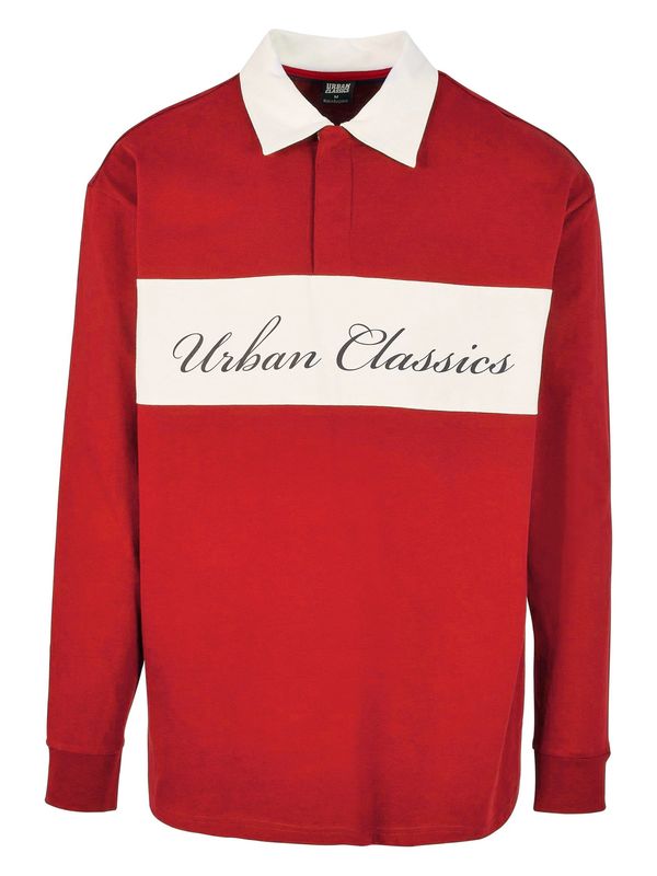 Urban Classics Urban Classics Majica  crvena / crna / bijela