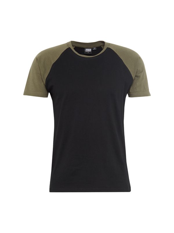 Urban Classics Urban Classics Majica  maslinasta / crna
