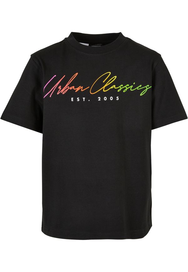 Urban Classics Urban Classics Majica  neonsko žuta / neonsko zelena / crna / bijela