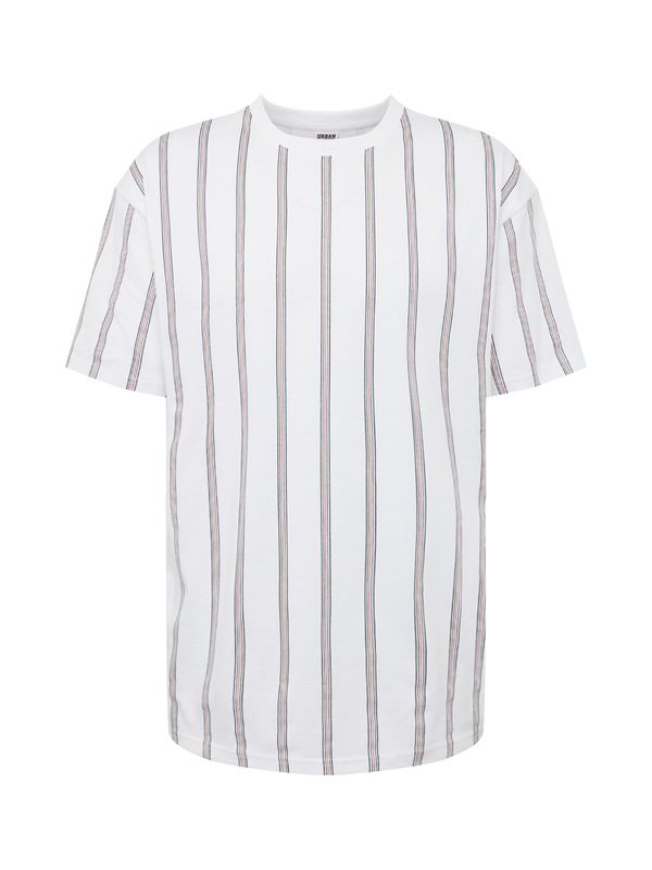 Urban Classics Urban Classics Majica  tamno plava / zelena / crvena / bijela