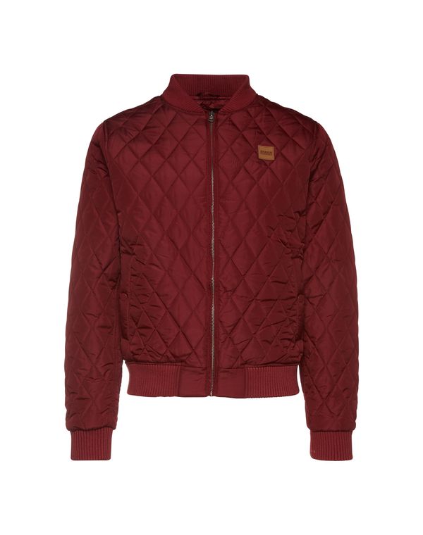 Urban Classics Urban Classics Prijelazna jakna 'Diamond Quilt'  burgund