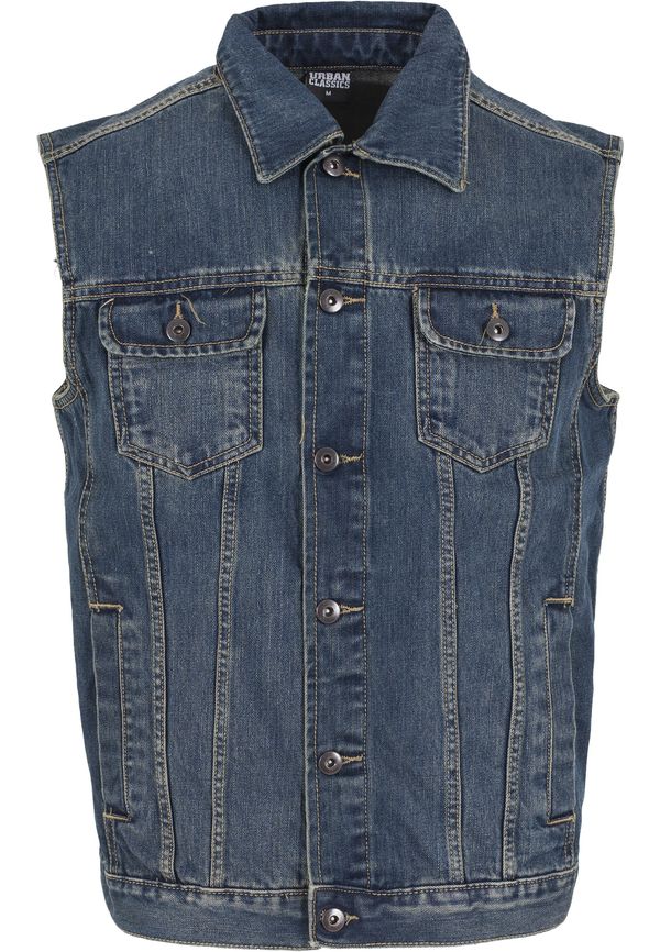 Urban Classics Urban Classics Prsluk  plavi traper