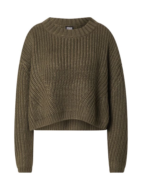 Urban Classics Urban Classics Pulover  maslinasta