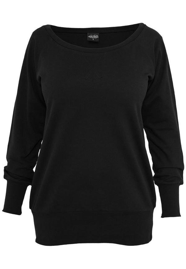 Urban Classics Urban Classics Sweater majica  crna