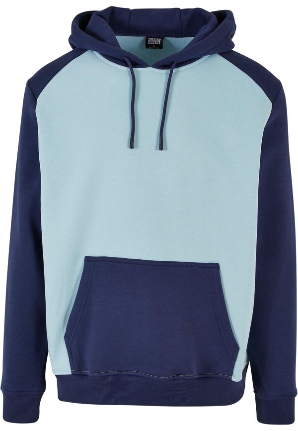 Urban Classics Urban Classics Sweater majica  mornarsko plava / svijetloplava