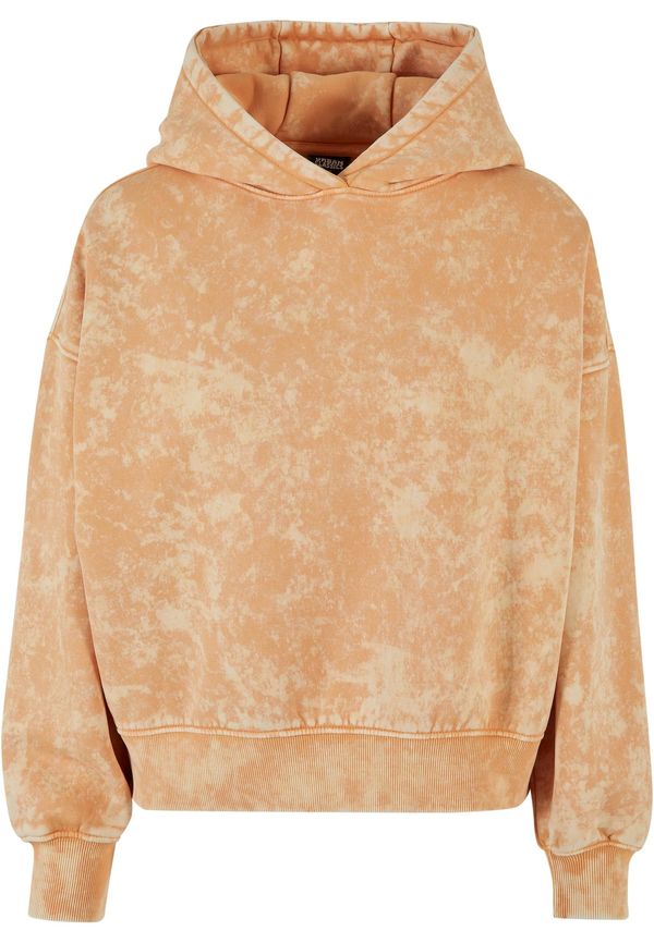 Urban Classics Urban Classics Sweater majica  pastelno narančasta / bijela