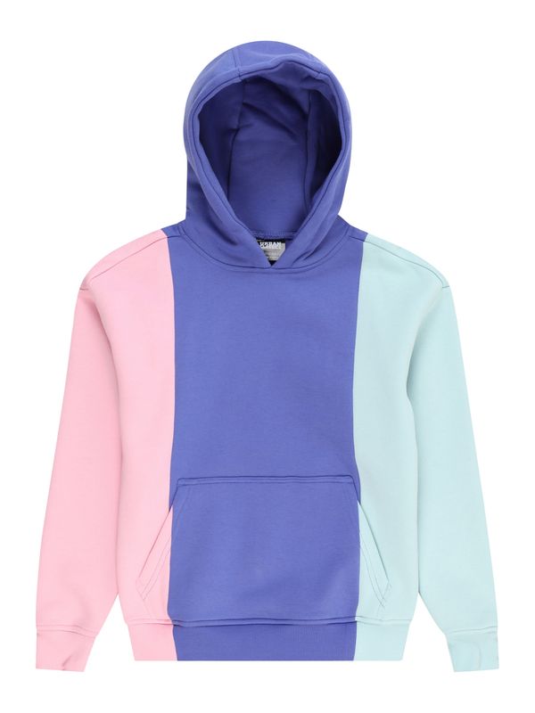 Urban Classics Urban Classics Sweater majica  svijetloplava / ljubičasto plava / roza