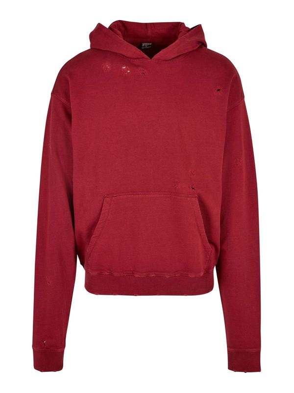 Urban Classics Urban Classics Sweater majica  tamno crvena