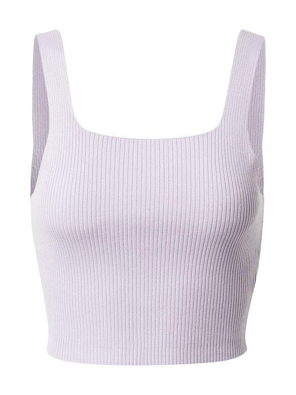 Urban Classics Urban Classics Top s naramenicama  pastelno ljubičasta