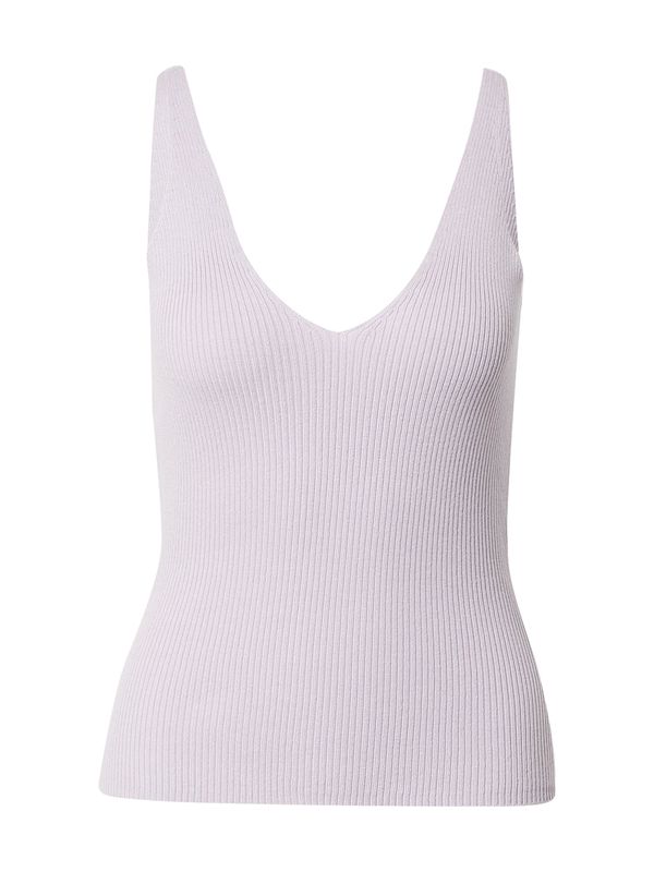 Urban Classics Urban Classics Top s naramenicama  pastelno ljubičasta