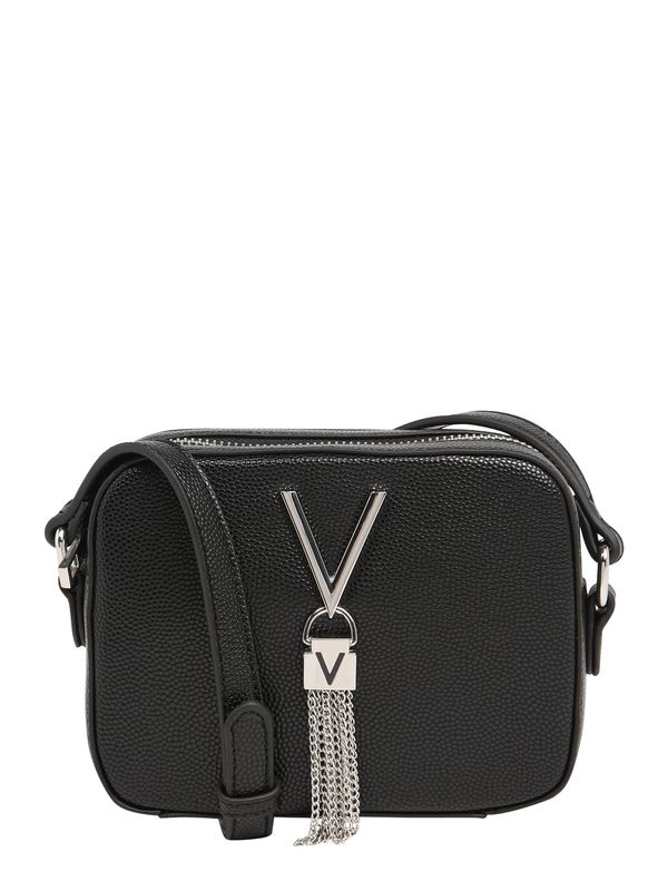 VALENTINO VALENTINO Torba preko ramena 'Divina'  crna / srebro