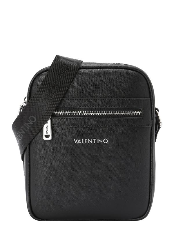 VALENTINO VALENTINO Torba preko ramena 'Marnier'  crna / srebro