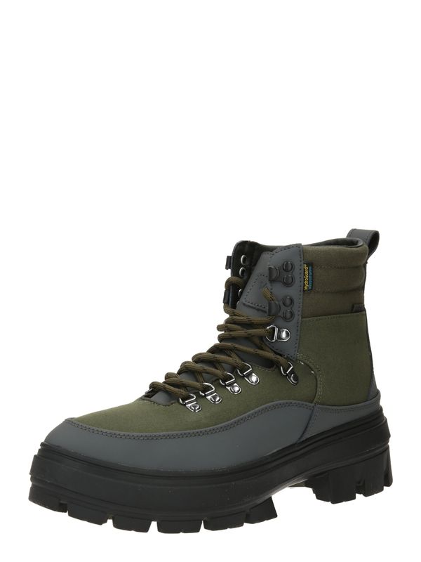 VANS VANS Čizme na vezanje 'Colfax Elevate'  siva / zelena