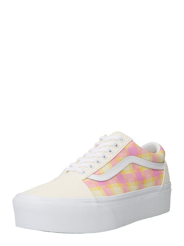 VANS VANS Niske tenisice  žuta / svijetlonarančasta / roza / bijela / svijetla bež