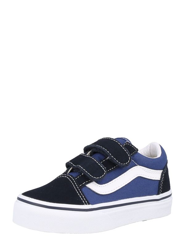 VANS VANS Tenisice 'Old Skool V'  mornarsko plava / sivkasto plava / bijela