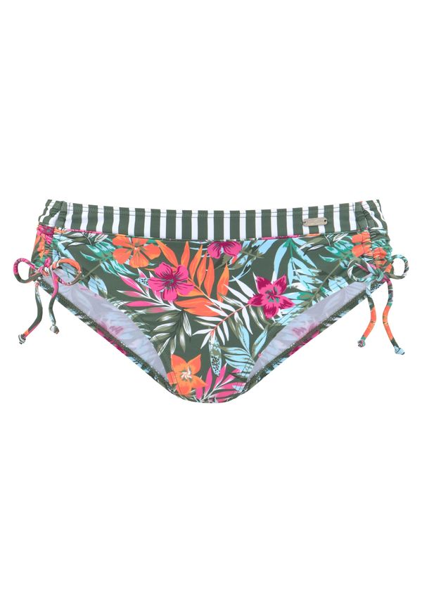 VENICE BEACH VENICE BEACH Bikini donji dio  tamno zelena / narančasta / roza / prljavo bijela