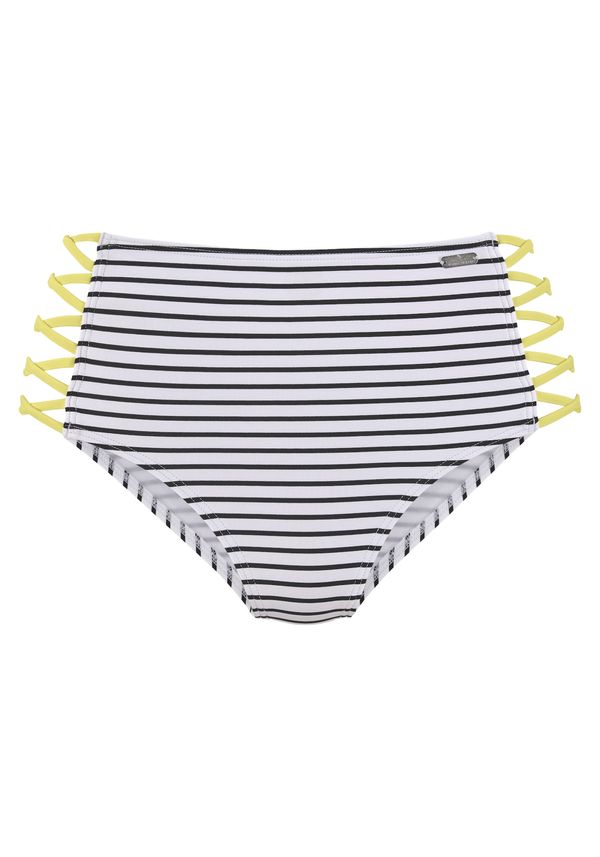 VENICE BEACH VENICE BEACH Bikini donji dio  žuta / crna / bijela