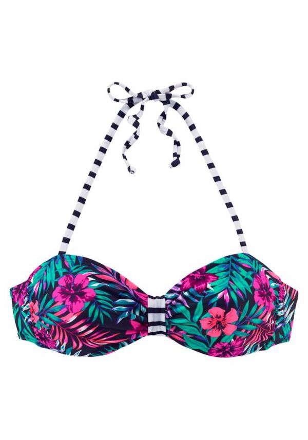 VENICE BEACH VENICE BEACH Bikini gornji dio  mornarsko plava / roza