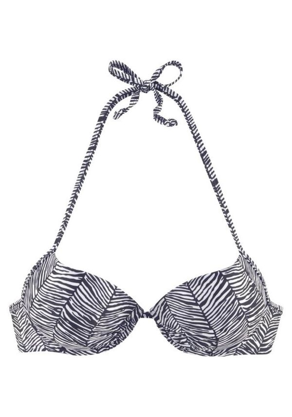VENICE BEACH VENICE BEACH Bikini gornji dio 'Sugar'  crna / bijela