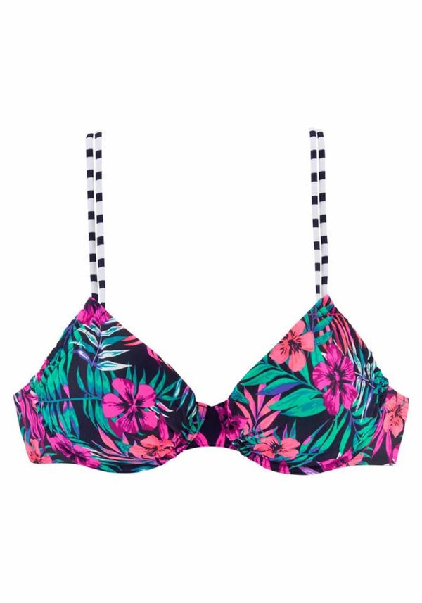 VENICE BEACH VENICE BEACH Bikini gornji dio 'Summer'  mornarsko plava / roza