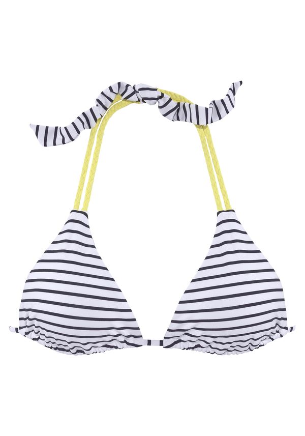 VENICE BEACH VENICE BEACH Bikini gornji dio  žuta / crna / bijela