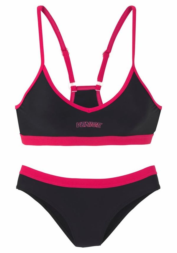 VENICE BEACH VENICE BEACH Bikini  malina / crna