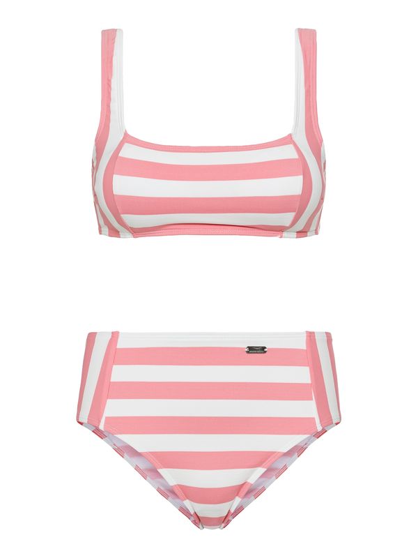 VENICE BEACH VENICE BEACH Bikini  roza / bijela