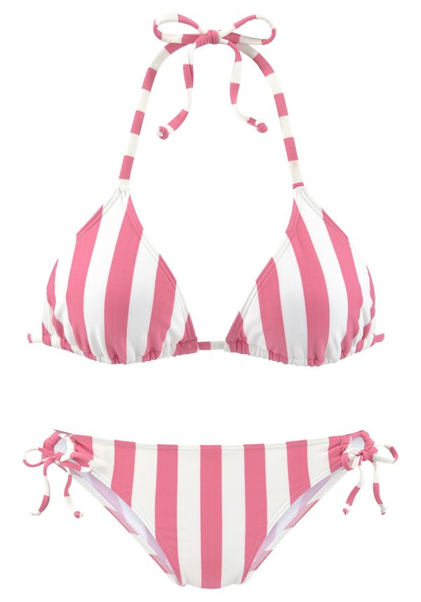 VENICE BEACH VENICE BEACH Bikini  roza / bijela