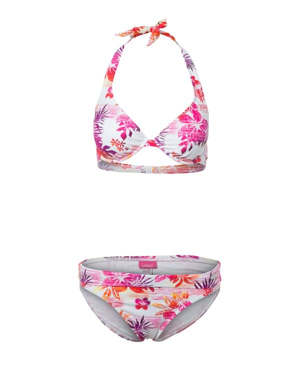 VENICE BEACH VENICE BEACH Bikini  roza / bijela