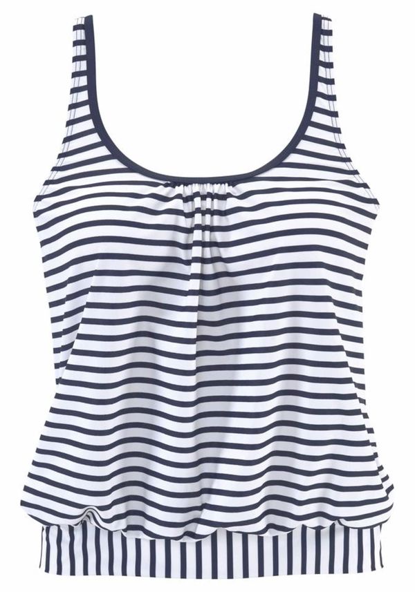 VENICE BEACH VENICE BEACH Tankini top 'Summer'  mornarsko plava / bijela