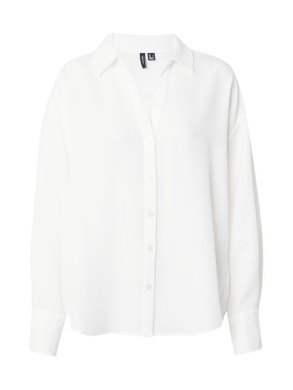 VERO MODA VERO MODA Bluza 'MELANEY QUEENY'  bijela
