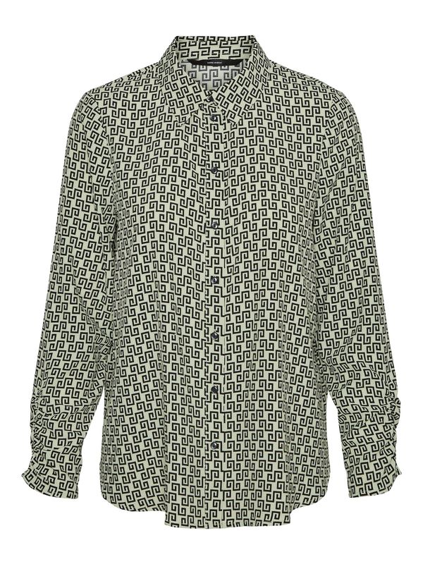 VERO MODA VERO MODA Bluza 'NYA'  pastelno zelena / crna