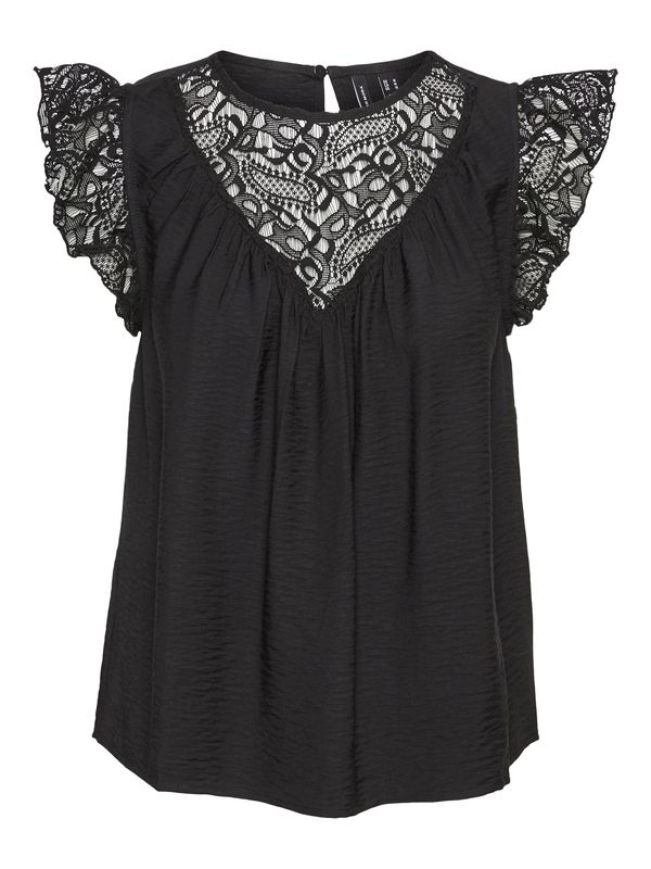 VERO MODA VERO MODA Bluza 'PURA'  crna