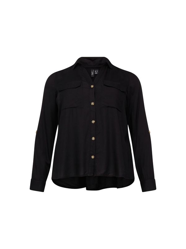Vero Moda Curve Vero Moda Curve Bluza 'Bumpy'  crna