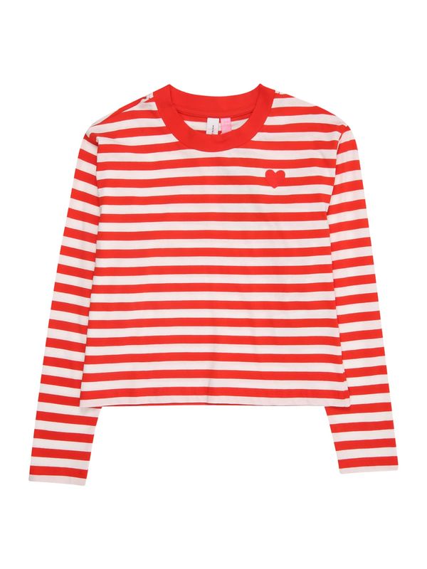 Vero Moda Girl Vero Moda Girl Majica 'VMLEILA'  crvena / bijela