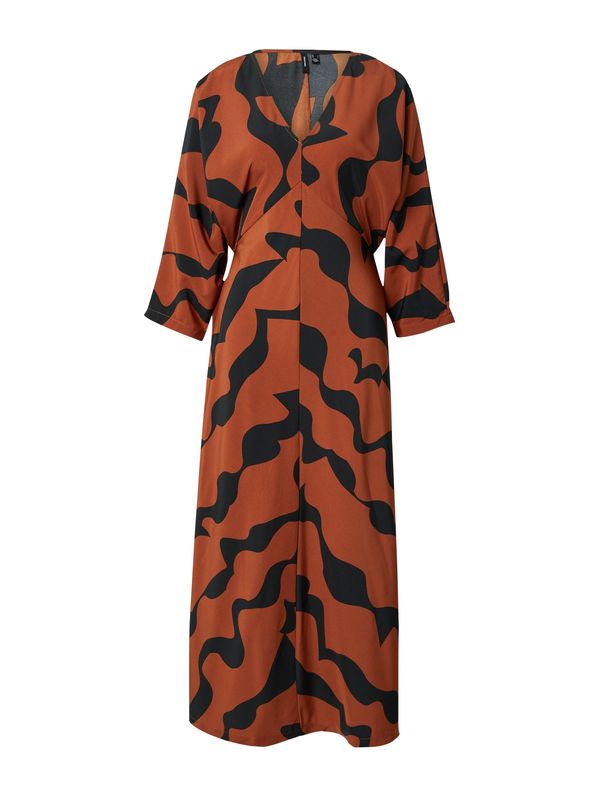 VERO MODA VERO MODA Haljina 'Bara'  oker / crna