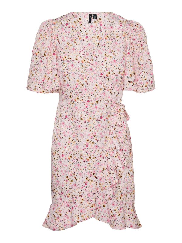 VERO MODA VERO MODA Haljina 'Emma'  golublje plava / fuksija / roza / crna