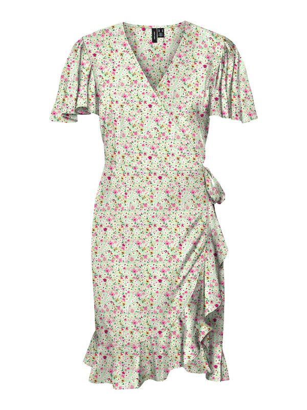 VERO MODA VERO MODA Haljina 'Emma'  pastelno žuta / menta / roza / bijela