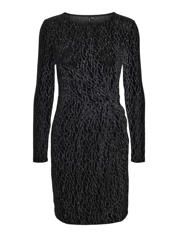 VERO MODA VERO MODA Haljina 'Kanz'  crna / srebro