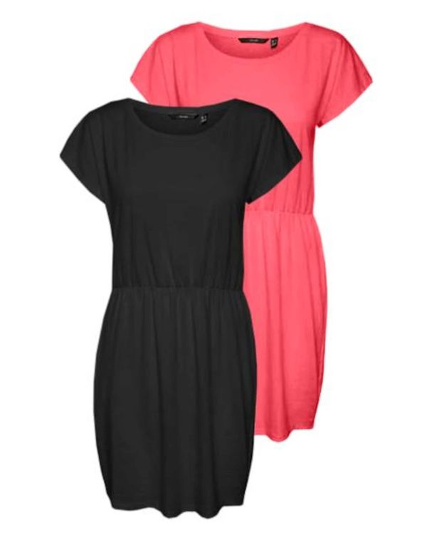 VERO MODA VERO MODA Haljina 'LUNA'  roza / crna