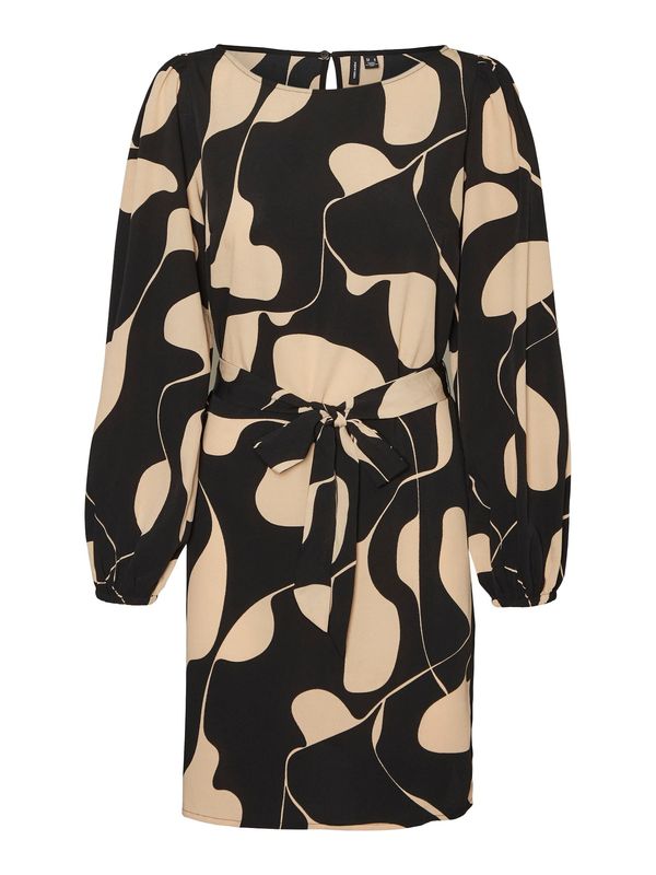 VERO MODA VERO MODA Haljina 'LYDIA'  svijetlobež / crna