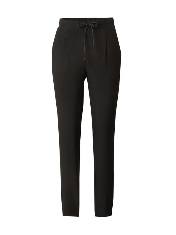 VERO MODA VERO MODA Hlače na crtu 'CARLA'  crna
