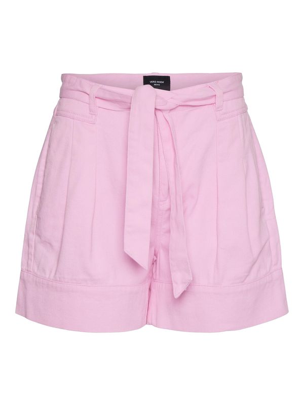 VERO MODA VERO MODA Hlače s naborima 'EVELYN'  svijetloroza