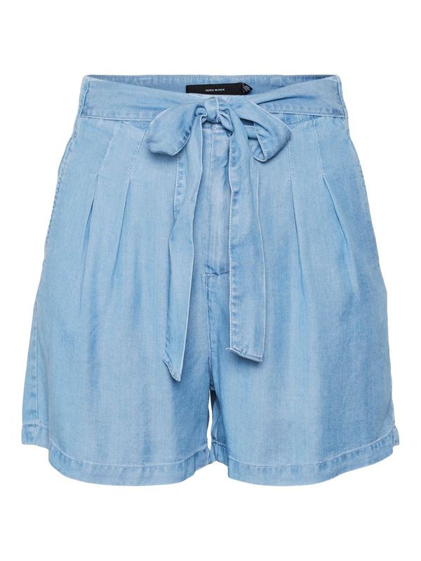 VERO MODA VERO MODA Hlače s naborima 'Mia'  plavi traper