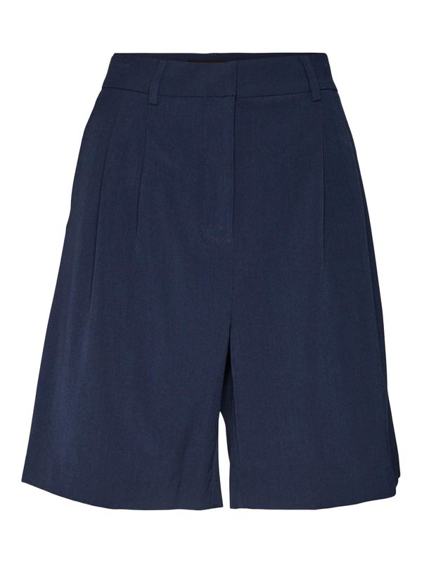 VERO MODA VERO MODA Hlače s naborima 'TROIAN'  mornarsko plava