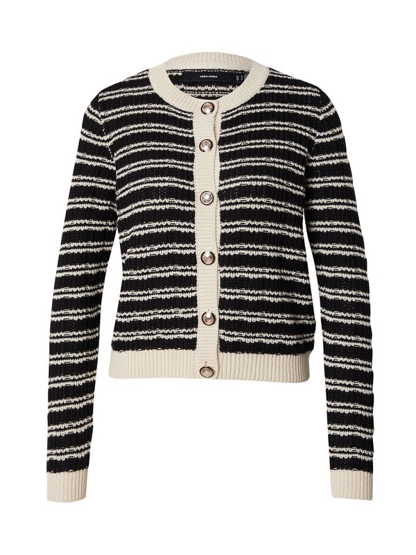 VERO MODA VERO MODA Kardigan 'CMCharlot'  bež / crna