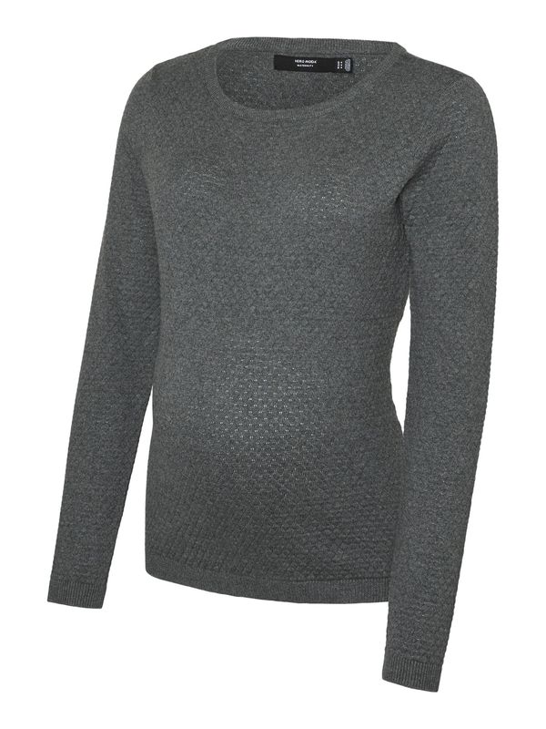 Vero Moda Maternity Vero Moda Maternity Pulover 'VMMCare'  tamo siva
