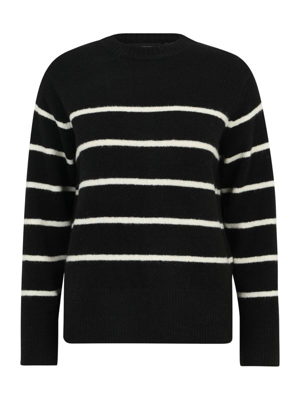 Vero Moda Petite Vero Moda Petite Pulover 'VMFLAWLESS'  crna / bijela